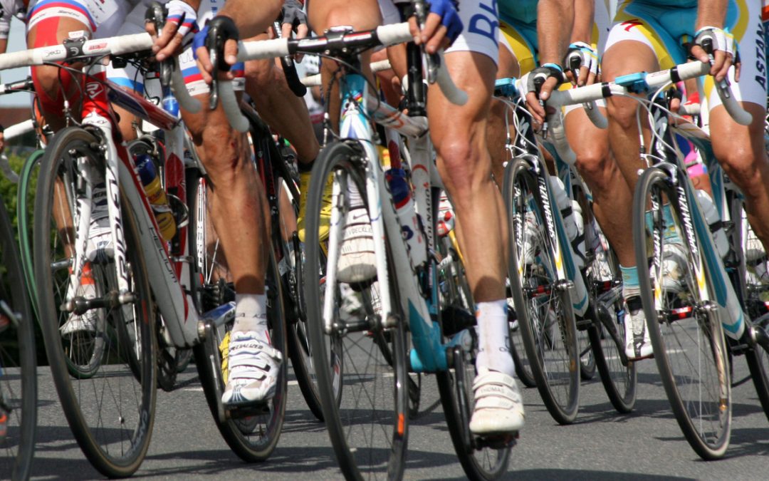 Le Tour de France cycliste depuis les gîtes